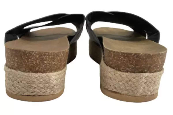 Women's Slip On Platform Espadrilles Sandals Euro Size 39 - Good Condition