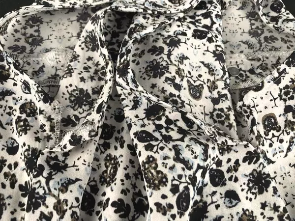 Harve Benard Women's Small Floral Chiffon Tunic Top - Good Condition