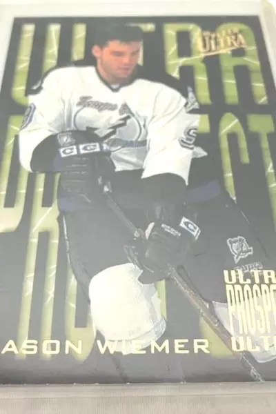 Lot of 1994-95 Fleer Ultra NHL Jason Wiemer Rookie Cards - Mint Condition