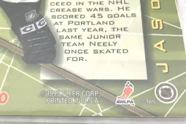 Lot of 1994-95 Fleer Ultra NHL Jason Wiemer Rookie Cards - Mint Condition