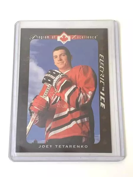 1996 Upper Deck Joey Tetarenko NHL Rookie Card - Mint Condition