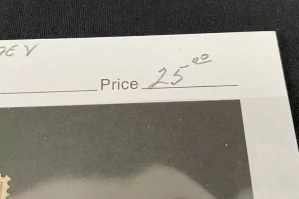 India 1937-38 King George VI Used 1/2 Anna Postage Stamp Very Fine Collectible