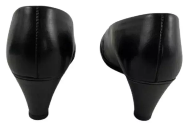 Vintage Paul Green Munchen Black Leather Heeled Booties Women's Size 9