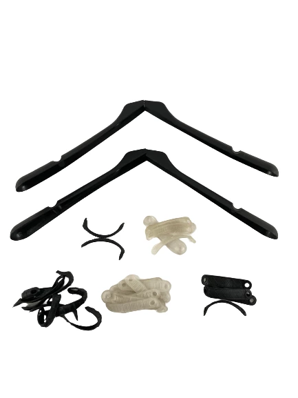 Lot of Retail Hanger Supplies: 2 Covers & 29 Non-Slip Grips, Good Condition