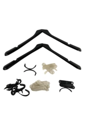 Lot of Retail Hanger Supplies: 2 Covers & 29 Non-Slip Grips, Good Condition