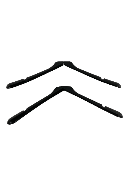 Lot of Retail Hanger Supplies: 2 Covers & 29 Non-Slip Grips, Good Condition