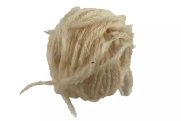 Lot of 5 Partial Skeins Yarn Green Pink Beige Orange for Crafts