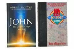 Lot of 2 Books: Joy in the Journey & John The Gospel of Light and Life
