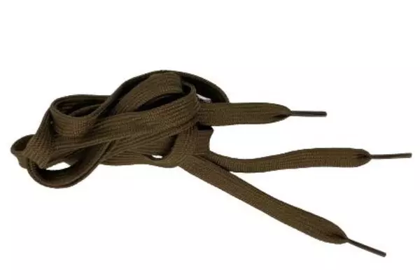 Lot of 7 Cakai Flat Shoe Laces in White, Black, Brown - Various Lengths