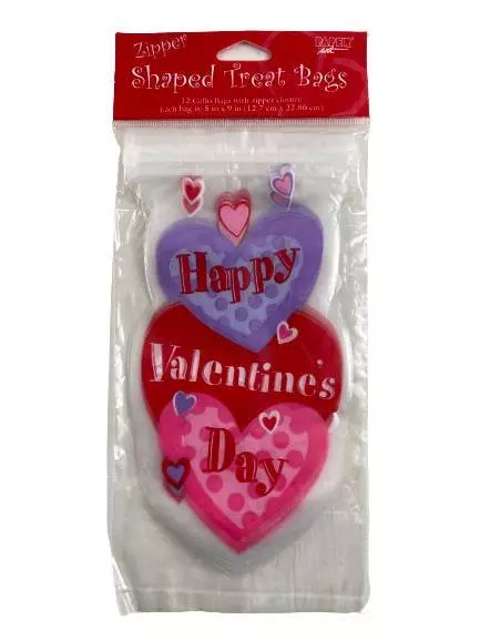 Lot of 12 Valentine's Day Gift Bags + Create Your Own Kit - Very Good Condition