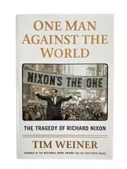 2015 One Man Against The World by Tim Weiner Hardcover Book Good Condition