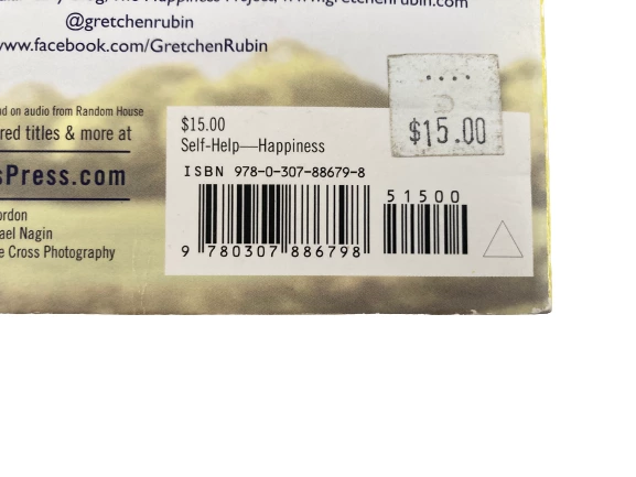 2012 Happier At Home by Gretchen Rubin Paperback Book Good Condition