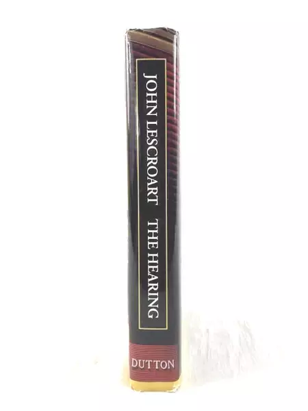 2001 The Hearing by John Lescroart Hardcover Book Dutton - Good Condition