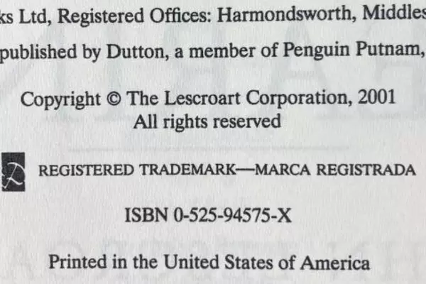 2001 The Hearing by John Lescroart Hardcover Book Dutton - Good Condition