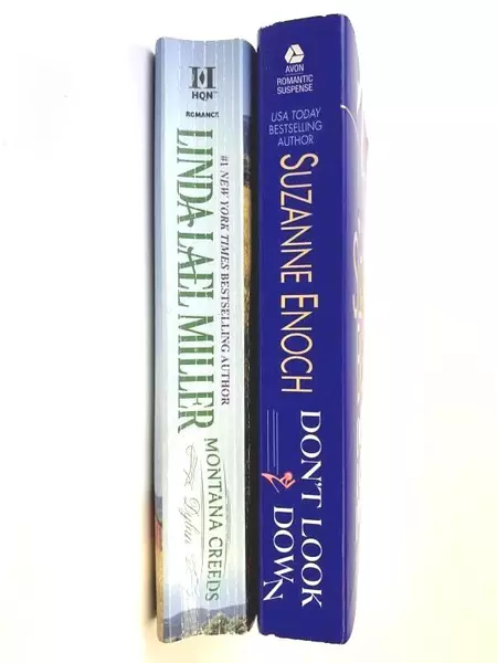 Lot of 2 Montana Creeds & Don't Look Down Paperback Books - Good Condition