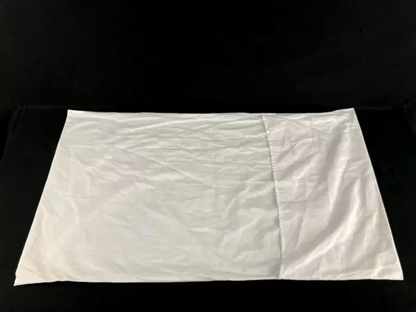 Set of 2 Registry Cotton Polyester Solid White King Size Pillowcases Cover Shams