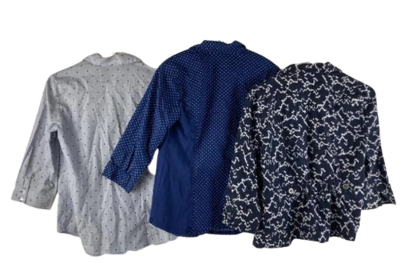 Lot of 3 Women's Shirts by Christopher & Banks Size Small Good Condition