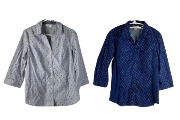 Lot of 3 Women's Shirts by Christopher & Banks Size Small Good Condition