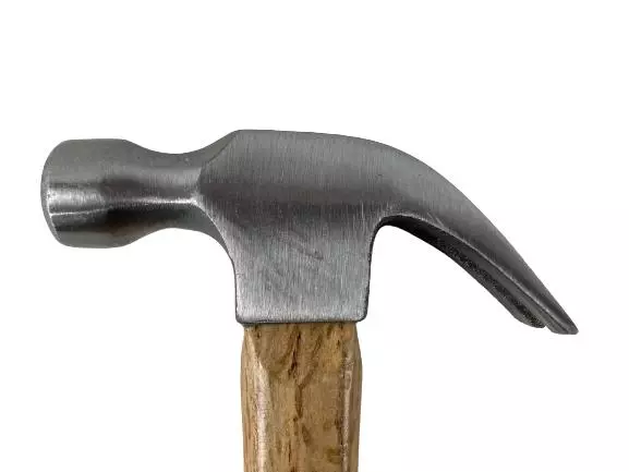 Ultra Tough UltraSteel 9 Oz Claw Hammer - Wood Grain Handle, Good Condition
