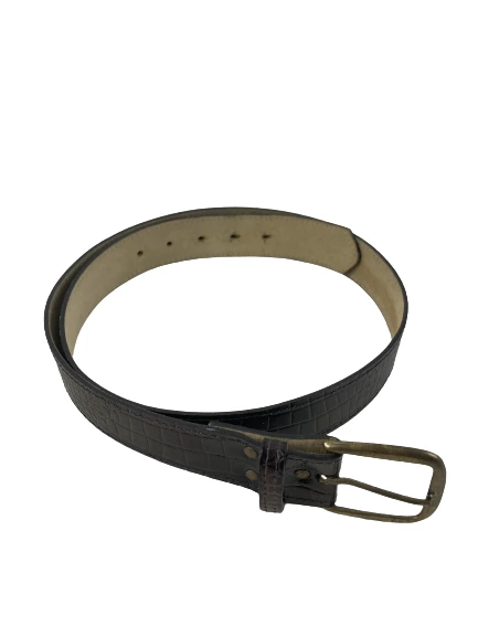 Lot of 3 Faux Leather Belts for Crafting DIY Projects - Embossed Tooled