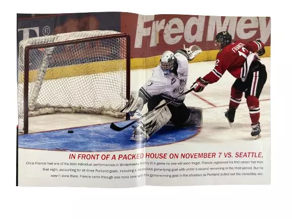 2010 Portland Winterhawks Playoff & Season Ticket Renewal Brochure - Collectible