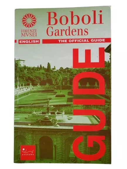 Boboli Gardens Official Guide by Litta Medri 1998 Paperback Book, Good Condition