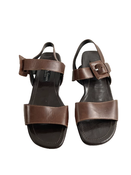 Vintage Paul Green Munchen Brown Sandals Women's Size 7 Made in Austria