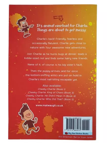 Cheeky Charlie Bugs and Bananas by Mat Waugh, Big Red Button 2018 Paperback