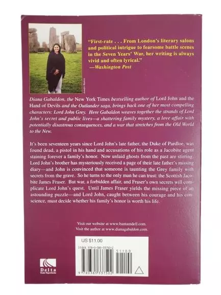 Lord John and the Brotherhood of the Blade by Diana Gabaldon 2007 Paperback