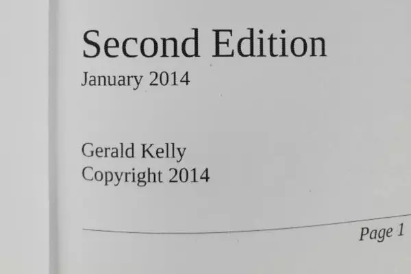 Camino De Santiago by Gerald Kelly 2013 Second Edition Paperback Book