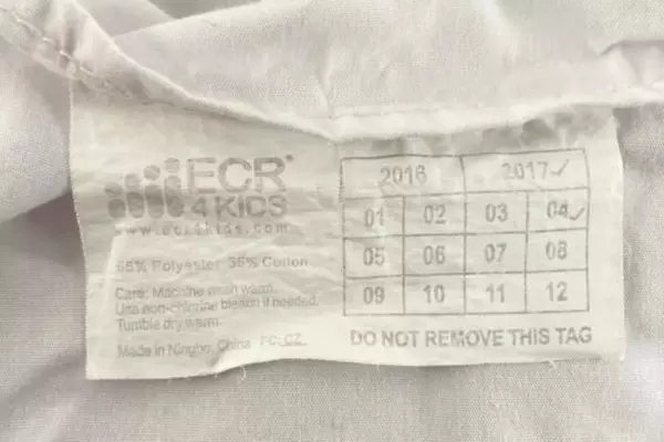 Lot of 4 ECR 4 Kids White Gym Mat Covers - Good Condition, Stains