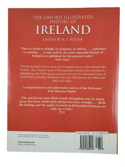 The Oxford Illustrated History of Ireland by R.F. Foster 1999 Paperback