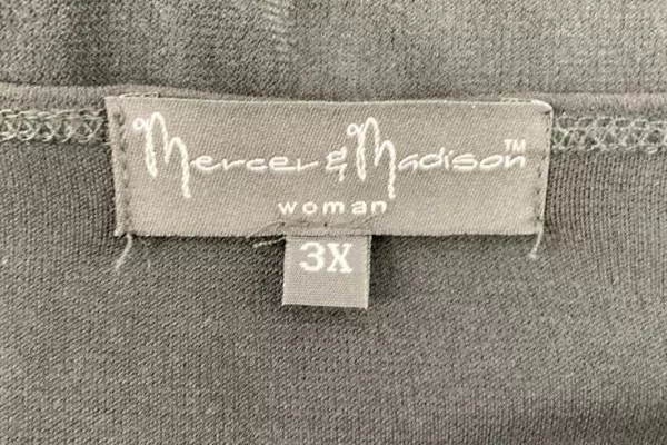 Mercer & Madison Women's Black Top Size 3X with Tags Very Good Condition