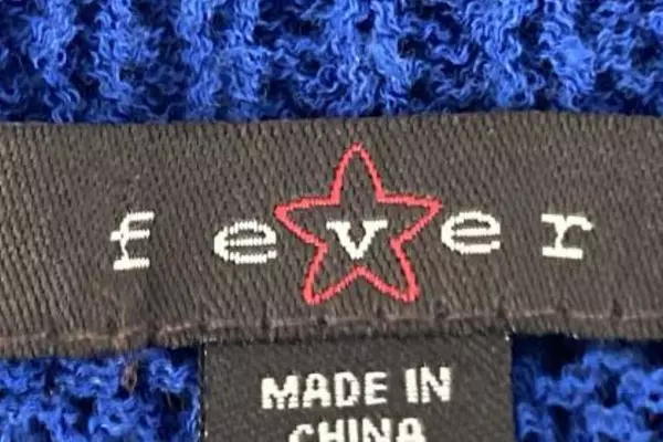 Vintage Fever Y2K 90s Women's Large Royal Blue Crochet Sweater Top