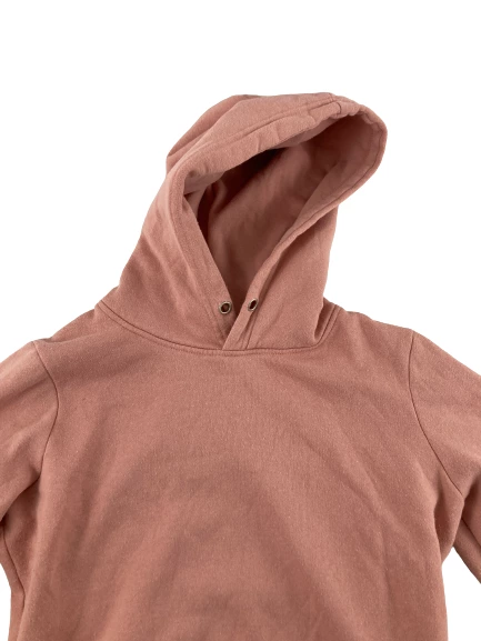 Reflex Mauve Pink Hooded Sweater Medium Women's Pullover with Kangaroo Pocket