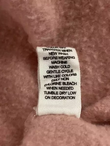 Reflex Mauve Pink Hooded Sweater Medium Women's Pullover with Kangaroo Pocket