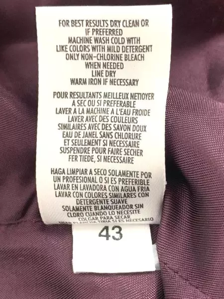 Vintage Casual Corner Women's Sz 8 Purple Floral Stretch Blazer Jacket