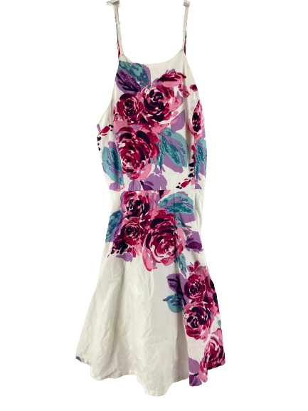 Bailey Blue Women's Floral Dress Size M Pink Sleeveless Spring/Easter