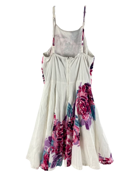 Bailey Blue Women's Floral Dress Size M Pink Sleeveless Spring/Easter