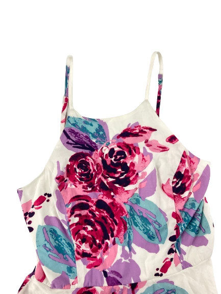 Bailey Blue Women's Floral Dress Size M Pink Sleeveless Spring/Easter