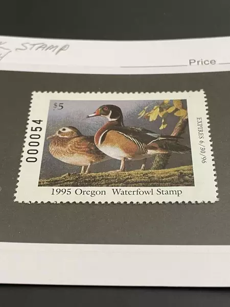 1995 Oregon Duck Stamp Mint Never Hinged Collectible Postal History