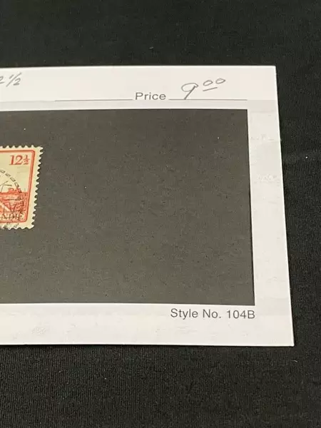 1912 Netherlands Indies 12 1/2 Postage Stamp - Used Fine Condition