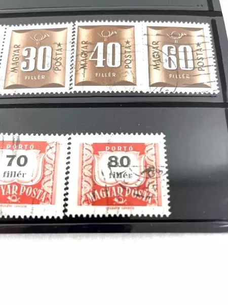 Lot of 16 Used Hungary Postage Stamps 1950s-60s Fine/Very Fine Collection