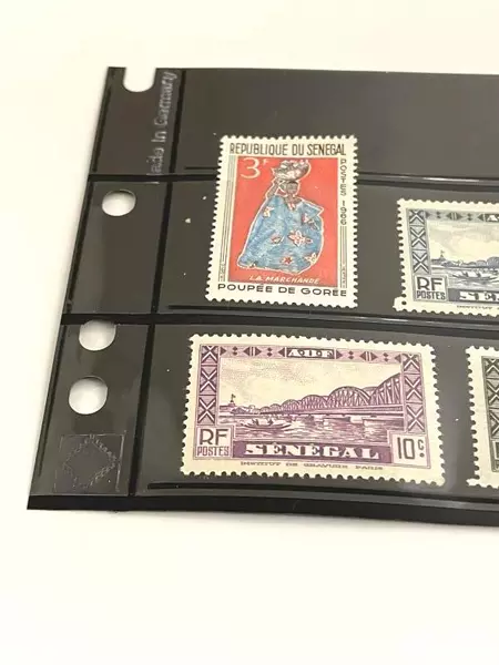 Lot of 6 Mint Senegal Stamps 1930s & 1960s - Fine/Very Fine Collectibles