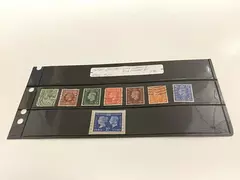 Lot of 8 Used Great Britain Stamps - Edward VI & George V Collection