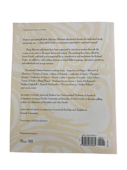 Devotional Classics by Richard J. Foster & James Bryan Smith 1993 PB