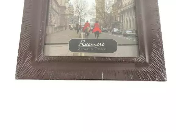Rosemere 5x7 Brown Picture Frame - Sealed Home Décor, Great Condition