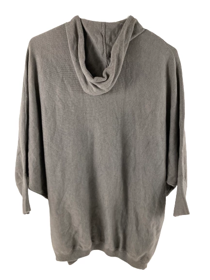 Yoon Women's Gray Cable Knit Hooded Sweater Size M - Good Condition