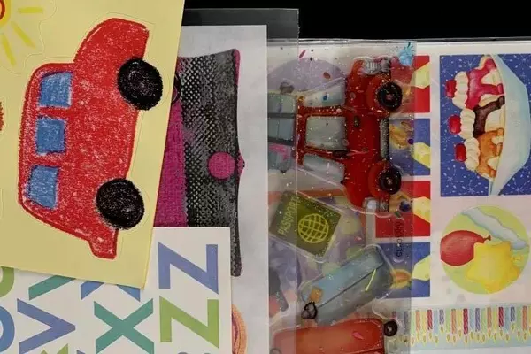 Lot of 5 Scrapbook Stickers - Creative Memories & Miss Elizabeth's