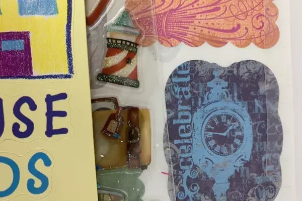 Lot of 5 Scrapbook Stickers - Creative Memories & Miss Elizabeth's